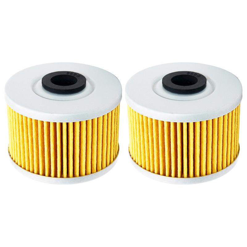 2/4/6pcs Cyleto Oil Filter for Kawasaki KLX110 KLX125 KLX250 KLX 125 250 D-Tracker KLX140 KLX150 KLX250R KLX250S KLX300R KLX450R