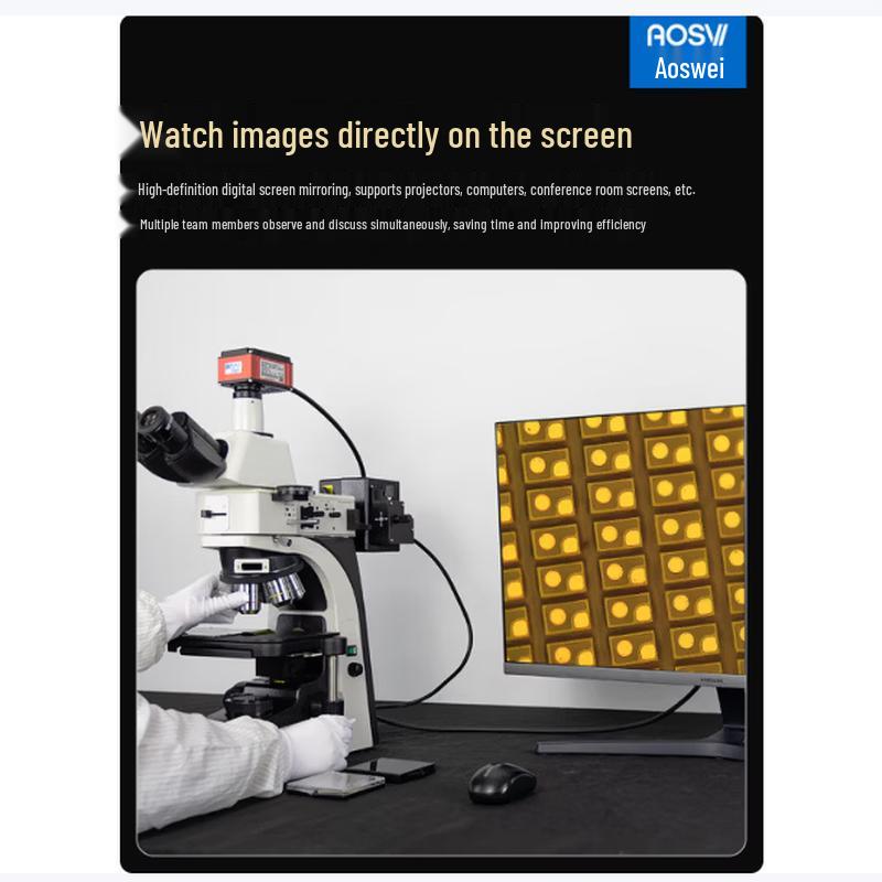 AOSVI NX30T-HD228S 4K Metallurgical Microscope