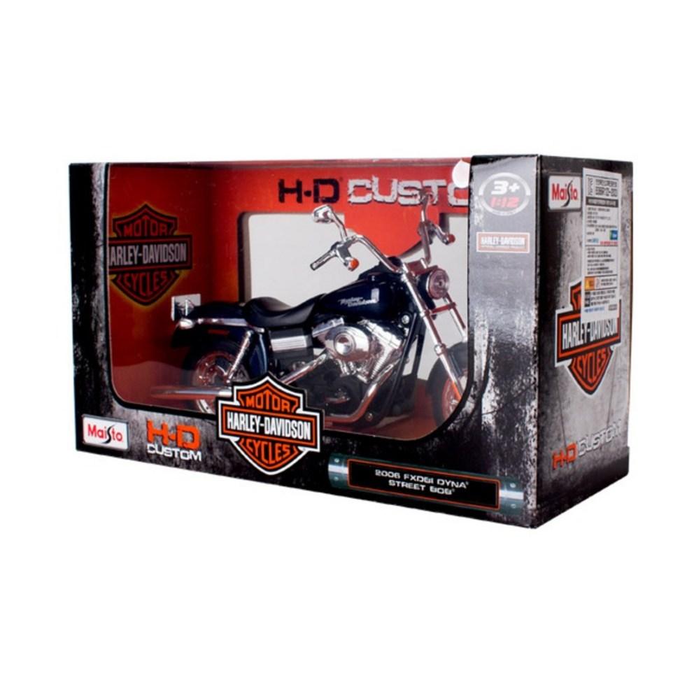 Майсто 1:Модель мотоцикла Harley-Davidson 2013 FLHRC Road King Classic, масштаб 1:12, литая