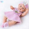 Трансграничная горячая распродажа 12-дюймовая кукла-младенец Милая виниловая кукла Спящая с успокаивающей куклой Кукольная фабрика Прямые продажи