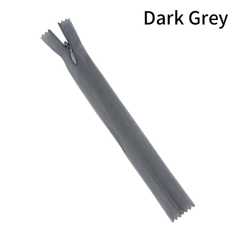 10PCs For Tailor Zippers Pull Charms Nylon Coil Zippers Invisible Zippers Lace Zipper Closure