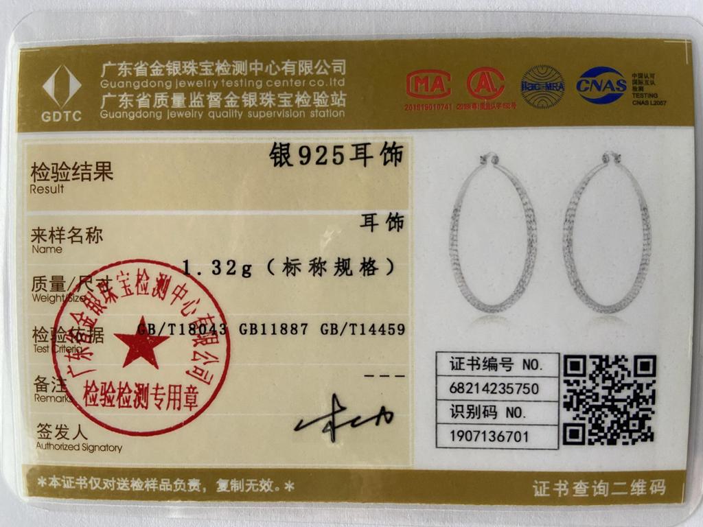 URMYLADY стерлингового серебра 925 пробы 70 мм круглые серьги для женщин модные свадебные помолвочные очаровательные ювелирные изделия