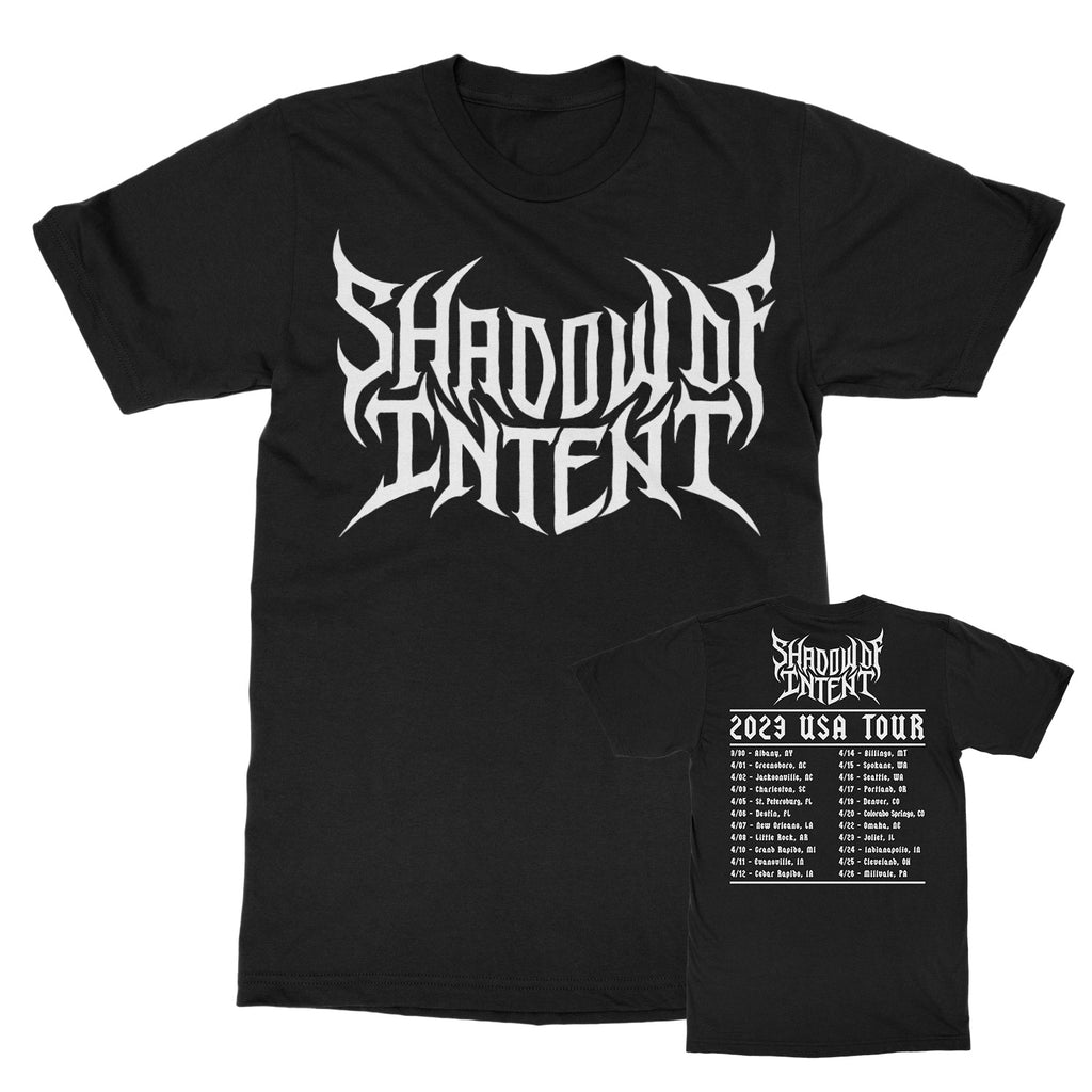 ZX Retro Shadow of Intent Band Graphic Cotton Tshirt Unisex Summer Short Sleeve Fashion Brand Tee Luxury Casual Vintage Retro Top