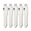 5pcs #27 Car Universal Remote Key Blade Uncut Blank Car Replacement Key Blade Embryo Accessories for Mazda M2 M3 M5 M6 M8