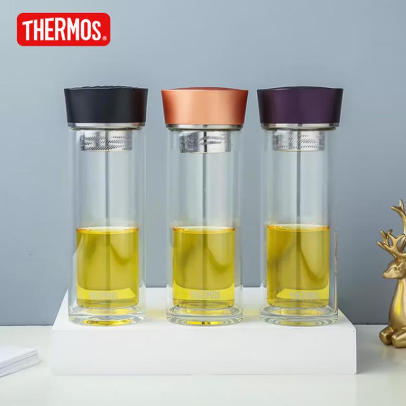 Thermos Стеклянная чашка с двойными стенками