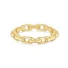 ANIA HAIE Gold Paperclip Link 925 Silver Ring R067-01G