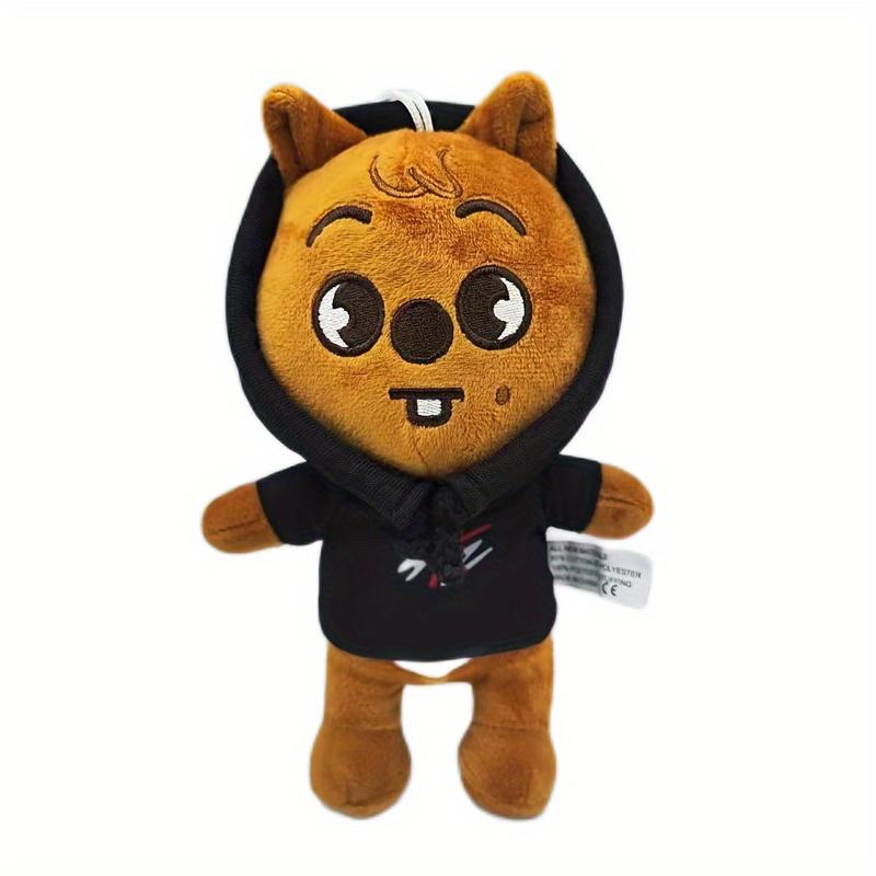 Plush Toys Stray Kids Cartoon Stuffed Animal Plushies Doll Kawaii Companion for Adult Fans Leeknow Hyunjin Gift