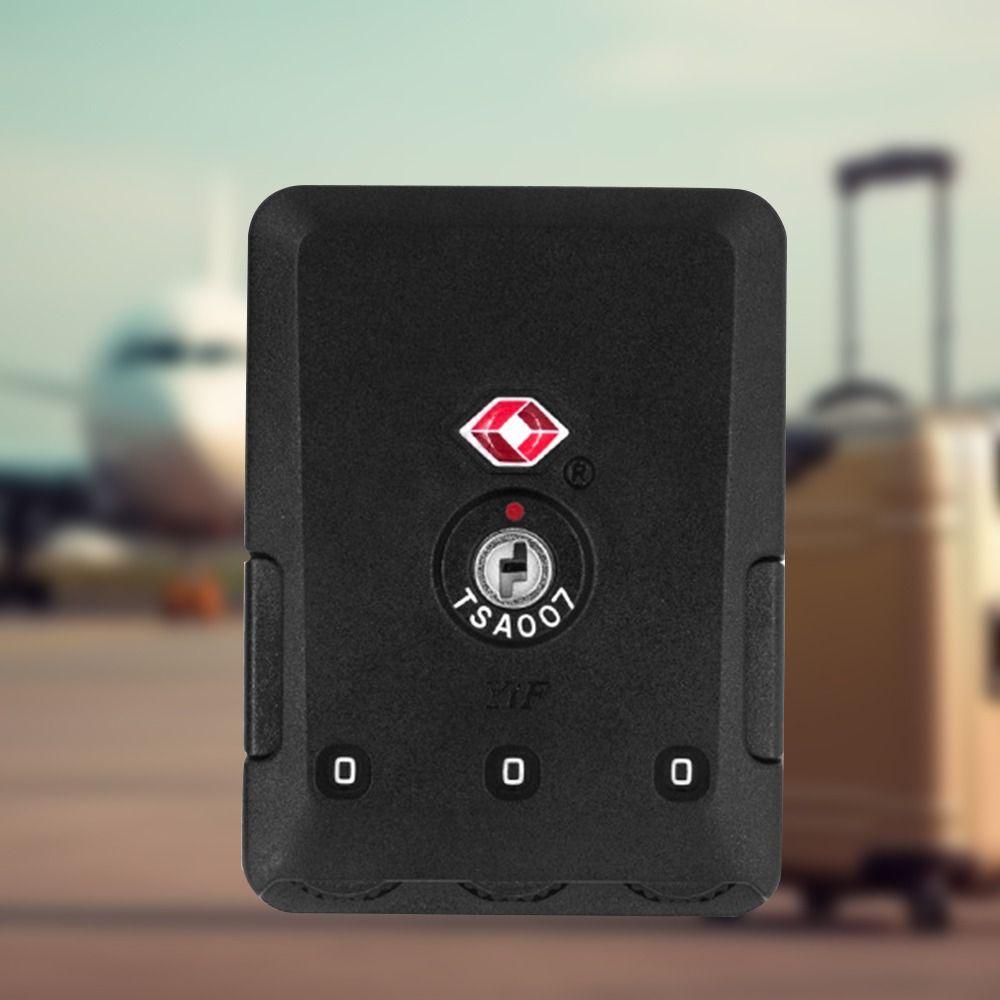 TSA 3-значный кодовый замок Инструмент безопасности Шкафчик Шкафчик Аксессуары для багажа