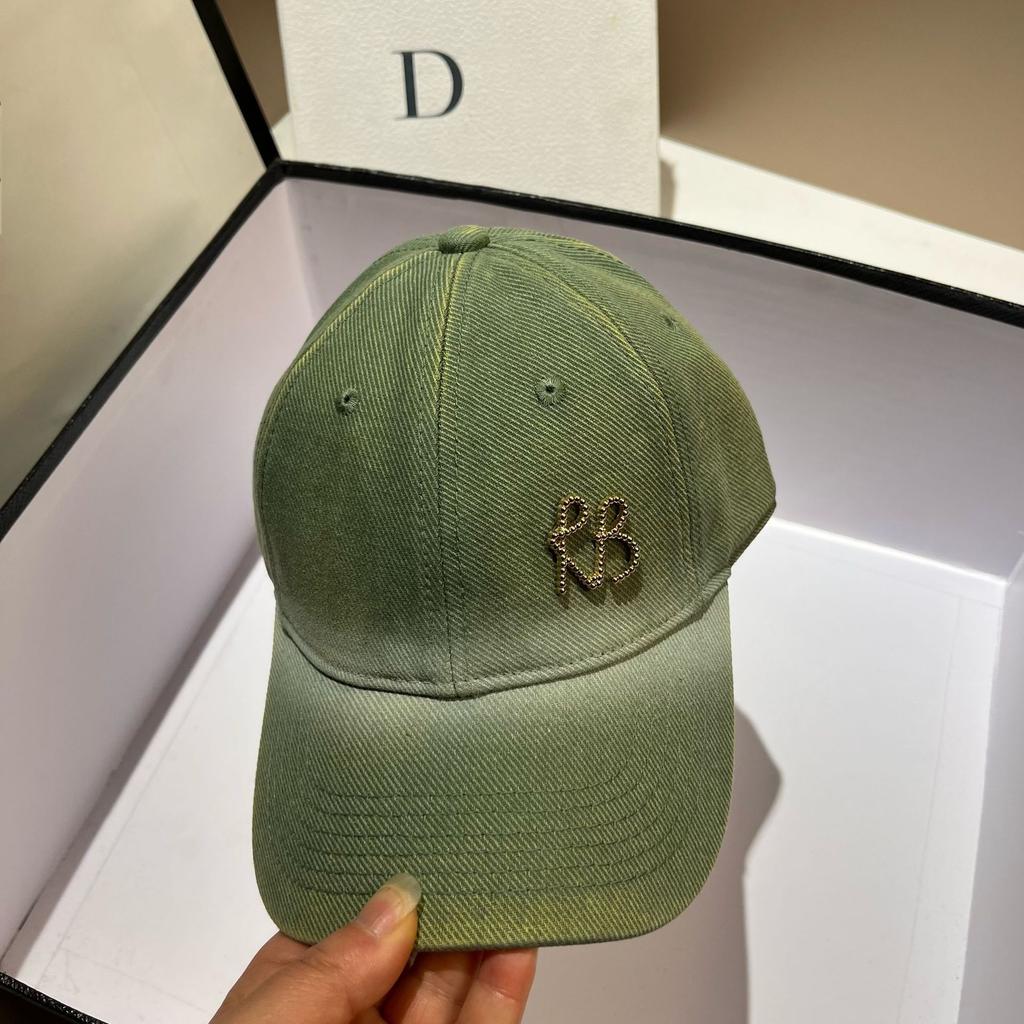 Роскошная металлическая бейсболка с буквами RB для мужчин и женщин, модная кепка Snapback в стиле хип-хоп, регулируемая кепка Bone Dad, козырек для улицы, солнцезащитные шляпы