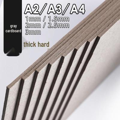 Серый картонный планшет для рисования и письма формата A4/A3/A2