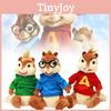 Мягкая плюшевая игрушка Элвин и бурундуки, мягкая набивная кукла, подарок