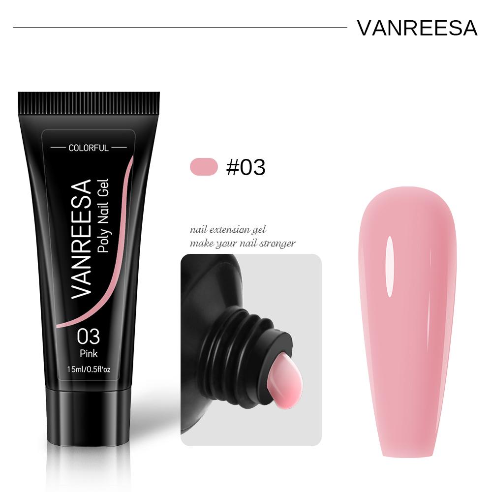 VANREESA 36 цветов поли гель для наращивания ногтей быстро наращивающий гель-лак для маникюра