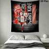 Harry Kane GOAT  Wall Hanging Printed Fabric Blanket Decorative Tapestries for Bedroom Living Room Home Decor