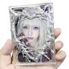 Гальванический держатель для фотокарточек Персонализированная защитная обложка для карточек K-pop звезд Карманчики для карточек 3 дюйма Y2K Идол Аксессуары
