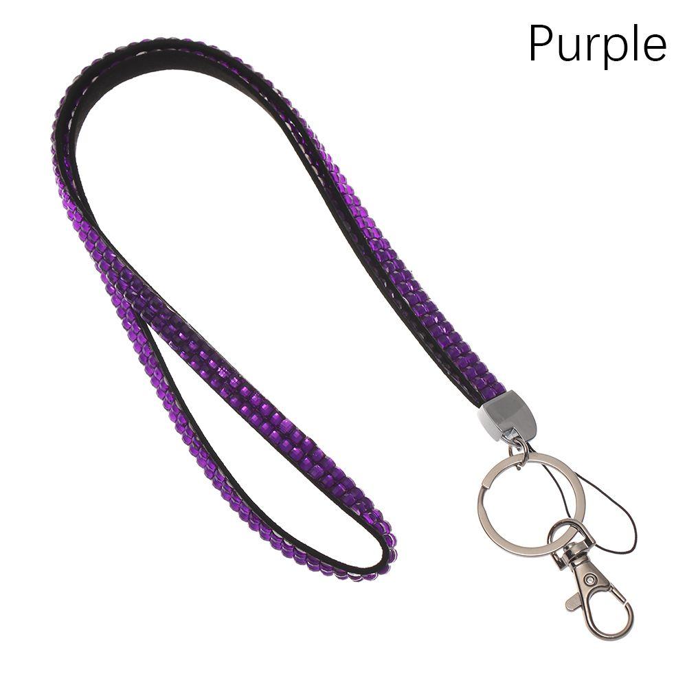 1 шт. Легкий кристалл выдвижной держатель для карт ожерелье шейный ремешок шнурок для подвешивания веревка