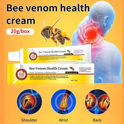 Крем Bee Pain Cream Free для снятия боли в костях, шее, мышцах, суставах, мышечных болях, успокаивающий гель Bee Care