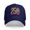 250th Birthday Patriotic USA Flag Casual Baseball Cap Outdoor Sport Trucker Hat Summer Sunscreen Couple WomenBaseball Caps