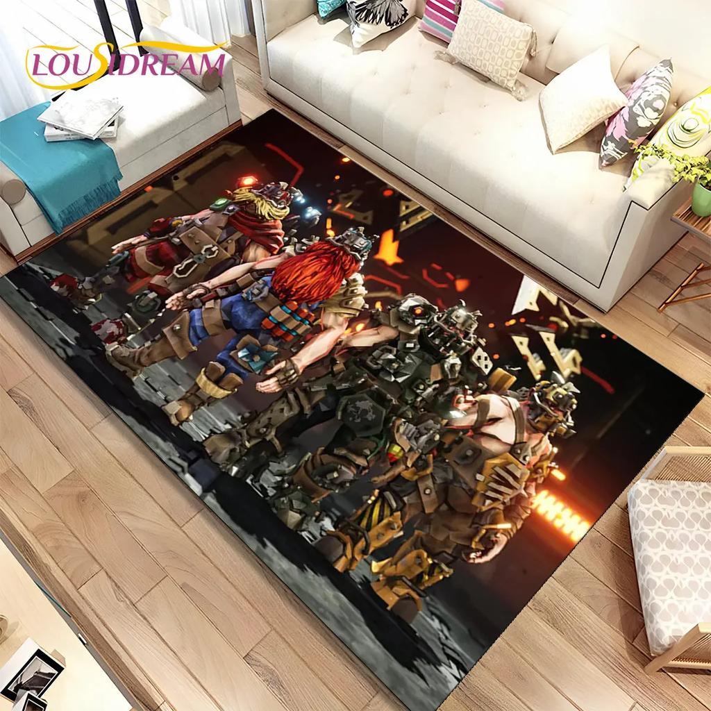 3D DRG Deep Rock Galactic Game Gamer Коврик, Коврик для гостиной Спальня Диван Коврик Украшение, детский нескользящий напольный коврик