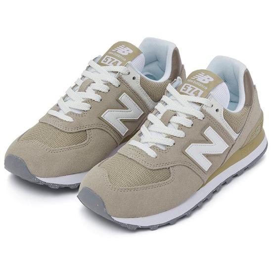New Balance 574 Светло-коричневые Унисекс Кроссовки U574ESF