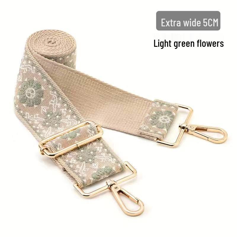 Регулируемый цветной холщовый ремешок для сумки - Широкий, Нескользящий Наплечный Запасной для женских сумок