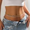 Colorful Rice Bead Waist Chain Body Jewelry Body Chain Jewelry Sweet Belly Chain  Women