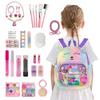 Aifieego Makeup Set for Girls, Children, Additive-free Toys, Kids Cosmetics Set, Princess Makeup Box, Children's Makeup Set, Peelable Nail Polish,