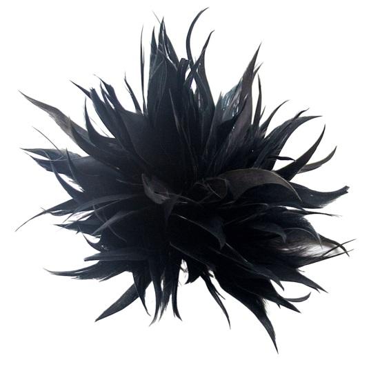 Cloth Feather Flower Brooch Decorative Clothing Pin Suit Lapel Shawl Scarf Badge Women Wedding Party Accessories