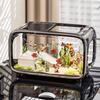 Fish Tank Betta Tank Landscape Aquarium Clear Acrylic Aquatic Animals Container Bowl for Snails Aquatic Planting Landscape