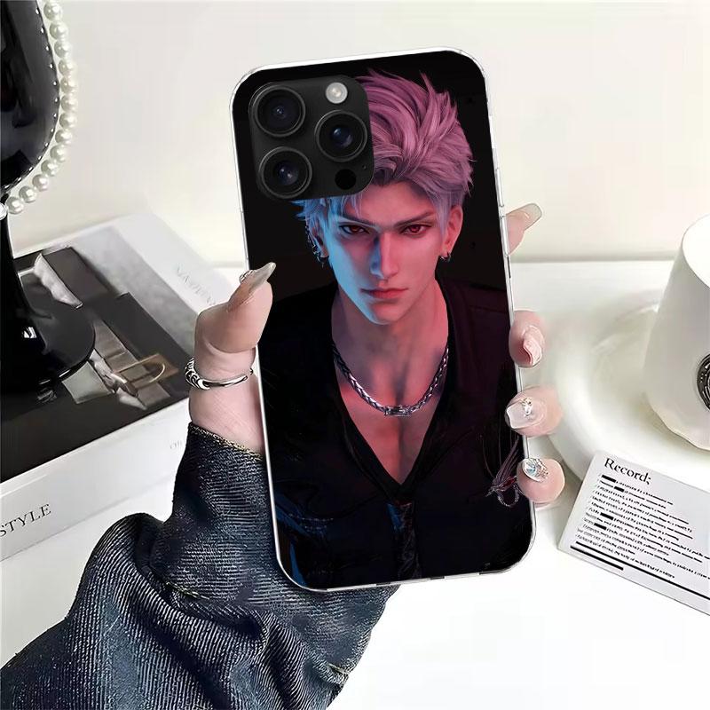Любовь И Космос Силус Мягкий Чехол Для Телефона Для IPhone 11 17 Air 16E 16 Pro Max 15 + 14 Plus 13 Mini 12 Apple 7 SE 8 Fundas Coque 1