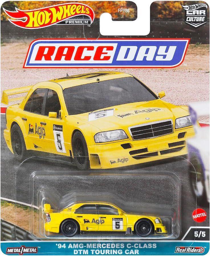 Hot Wheels 2023 Car Culture Race Day AMG Mercedes DTM Touring Car Benz '94 C-Class