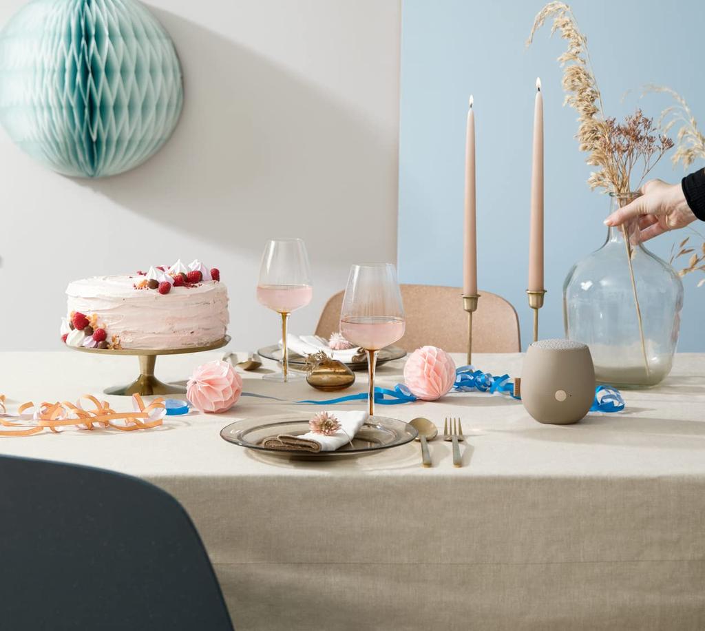 Беспроводной портативный динамик KREAFUNK aJAZZ Qi с защитой от воды уровня IPX5 TWS Возможность подключения 2 устройств одновременно Зарядка SDG IVORY SAND