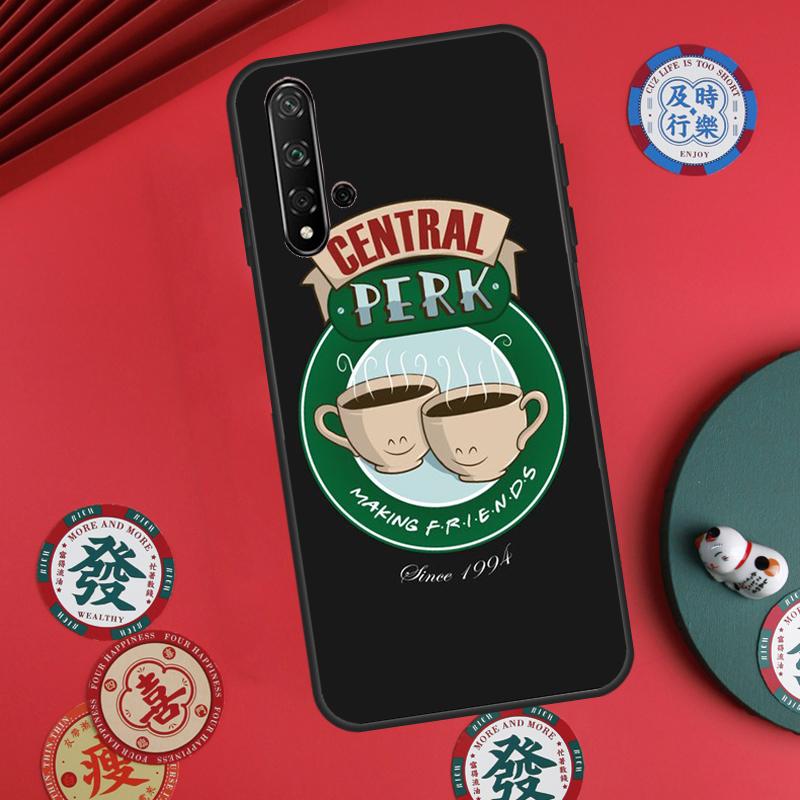 Central Perk Friends For Huawei Nova Y73 Y72 Y61 Y91 Y90 Y70 Y60 12s 12i 11i 8i 9 10 SE P60 Pro P30 P40 Lite Case