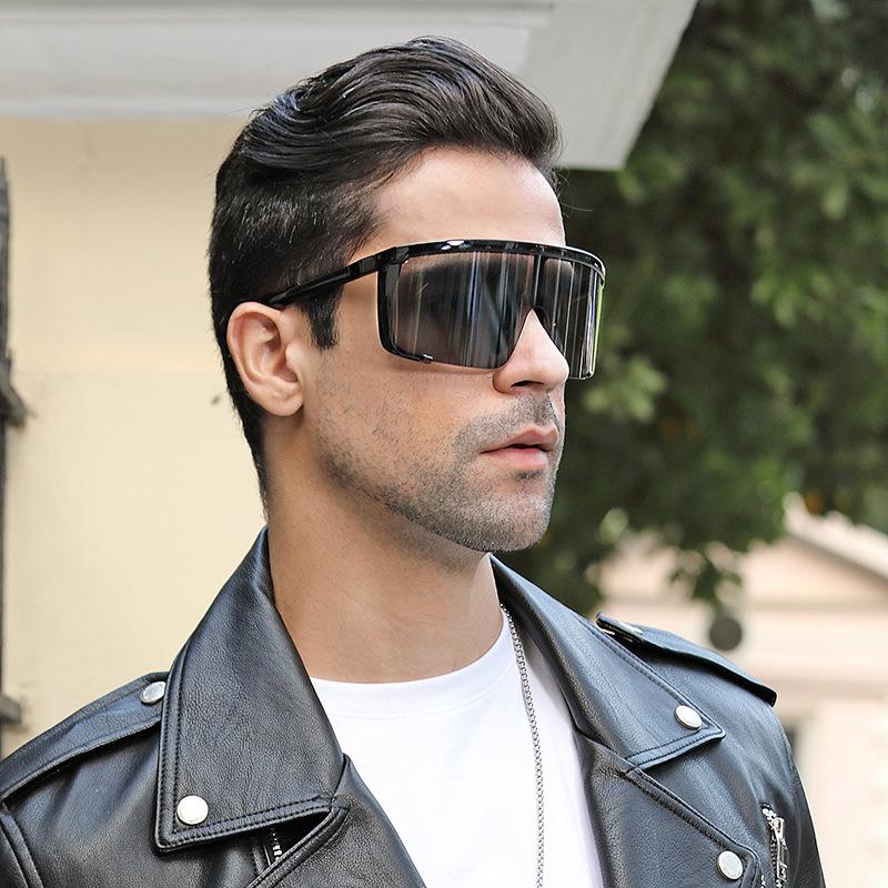 Цветные спортивные солнцезащитные очки мужские 17183 цельные защитные солнцезащитные очки мужские Tide