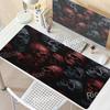 Black White Skull Gaming Mouse Pad Large Mousepad XXL Table Mat Anti-slip Keyboard Accessories Office Laptop Desk Mats Gamer Rug