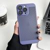 Подходит для iPhone15 ультратонкий чехол-сетка для рассеивания тепла Apple 14promax полноразмерная защитная пленка на объектив чехол для мобильного телефона 13 защитный чехол