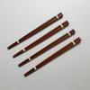 Rose Wood Lacquered Chopsticks 235 120, 4 Sets, Korean Popular Tableware