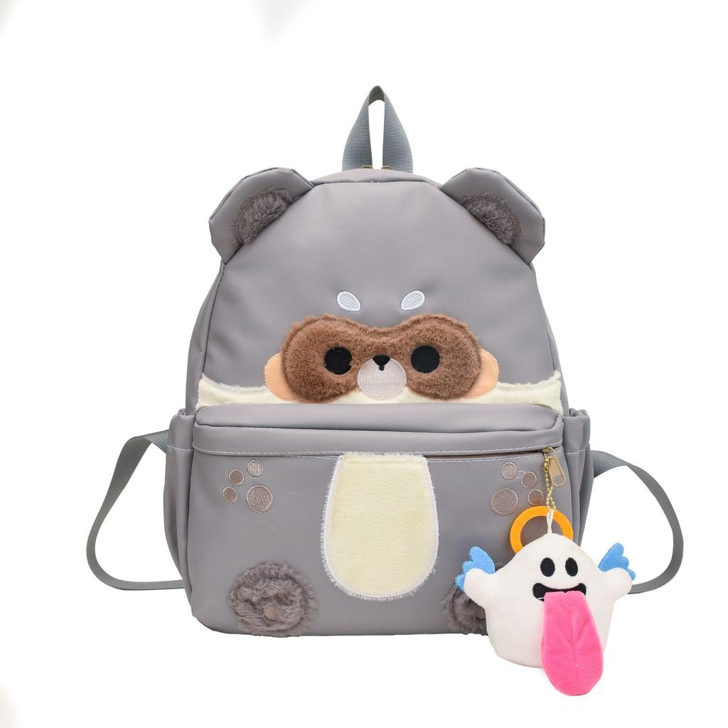 Милый детский рюкзак с рисунком медведя из мультфильма, высококачественная дорожная сумка большой вместимости, креативная новая сумка для девочек