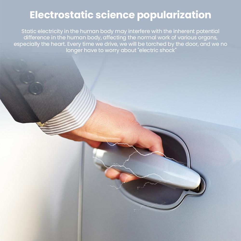 1PC Automatic Static Removal Bracelet Human Body Anti Static Wristband Silicone Bracelet With Wireless Intelligent Warning Light