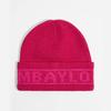BIMBA Y LOLA [23FW] BIMBA Y LOLA Fuchsia Pink Logo Beanie B236AIH012PKB