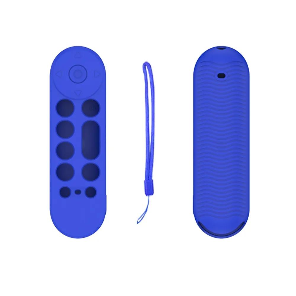 Silicone Remote Controller Cover Anti-scratch Remote Protective Case for Google TV Streamer 4K 2024 Voice Remote Control