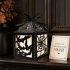 Indoor Outdoor Decorations 5Pcs Halloween Gift Box, Bat Decor Candy Container, Trick or Treat Party Atmosphere Accessories Spooky Paper Box for Home,