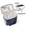 With Hard Liner Insulated Picnic  Bag Durable Cooler Bag Portable Food Thermal Bag  Camping