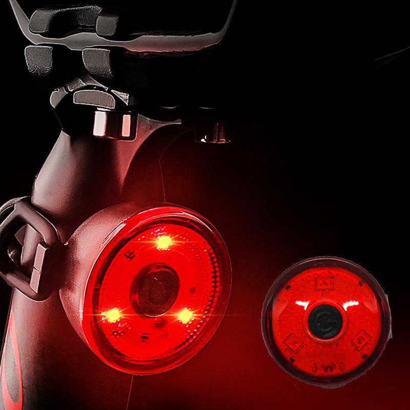 Мини-задние фонари для ночной езды на велосипеде, зарядка через USB, ночные сигнальные огни, фонарики для горного велосипеда, оборудование для уличной езды