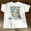 Metal Gear Solid Snake Gamer Graphic T-shirt Y2K Aesthetic Streetwear Unisex Oversized Summer Cotton Retro Print Clothing Top