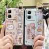 Back Cover Shockproof Phone Case For Infinix Hot50i/Smart9/X6531/X6532 Silicone Ring Anti-knock Waterproof Kickstand