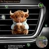 2D плоская корова зажим для вентиляции автомобиля декоративный диффузор (аромат не включен), декор салона автомобиля, клипса для ароматерапии, идеально подходит для праздничных подарков