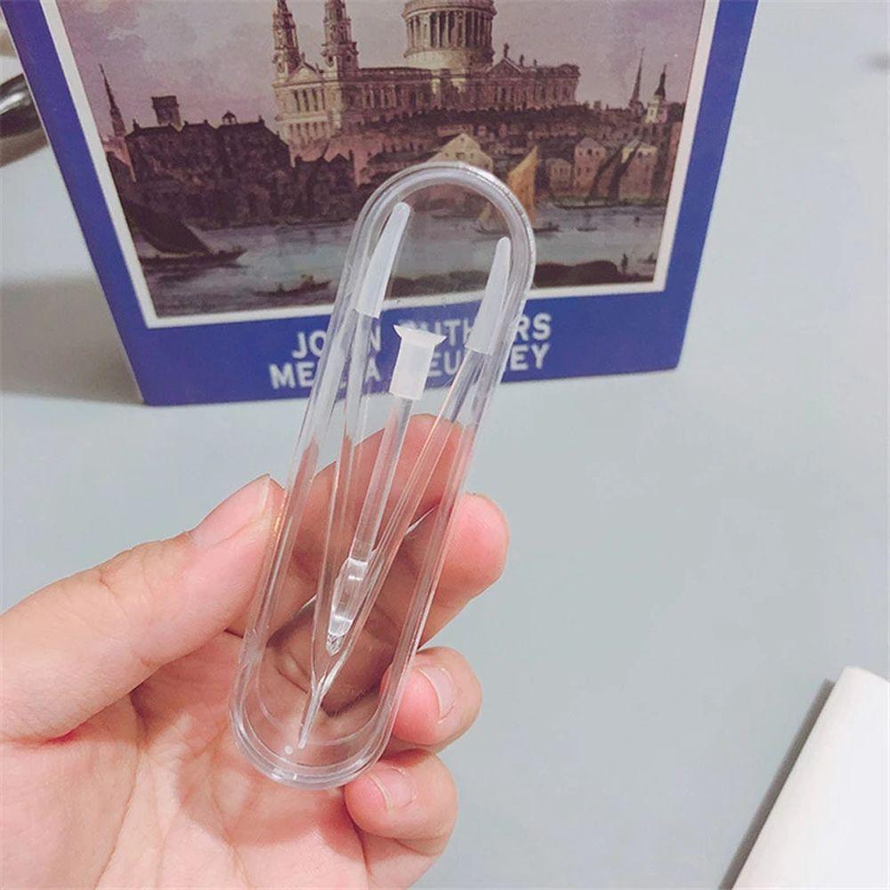 Contact lens wearing Large Independent shell Beauty tools Tweezers Suction stick Contact lens clip