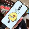Cartoon Duck Knife Case For ZTE Nubia Red Magic 11 10 8 9 8S 9S 10S Pro Plus 10 Air 5G 6R 6 7 6S 7S Pro Cover