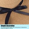 Women Straw Hat Wide Brim Lace-up Lightweight Quick-Drying Hat Hiking Sun Protection Hat Walking Neck