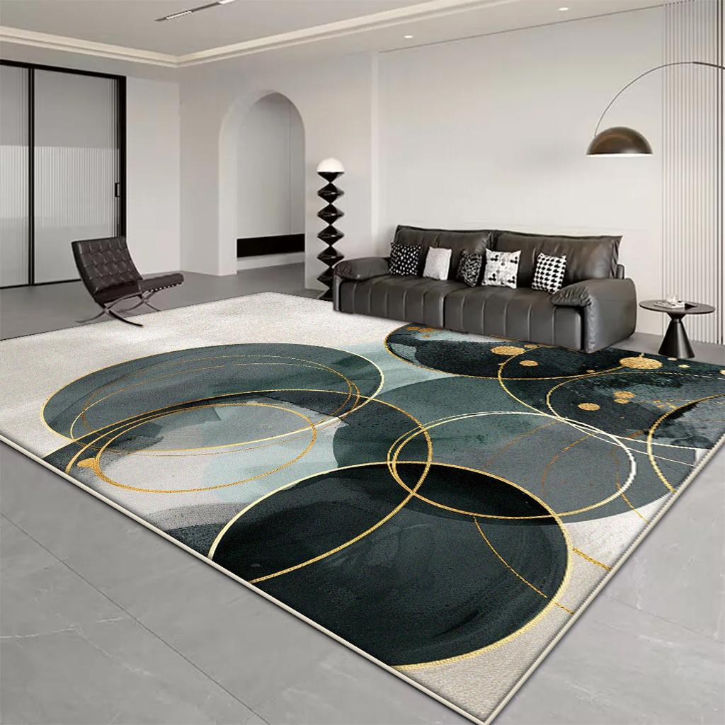 Modern Large Carpets for Living Room Decoration Home Geometry Rug Non-slip Bedroom Lounge Rugs Washable Sofa Coffee Tables Mat